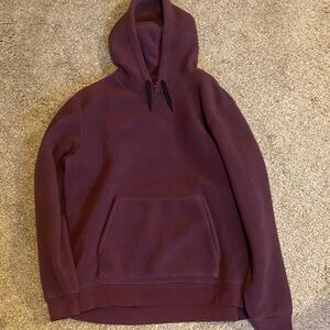 Womens outerknown plum colored hoodie